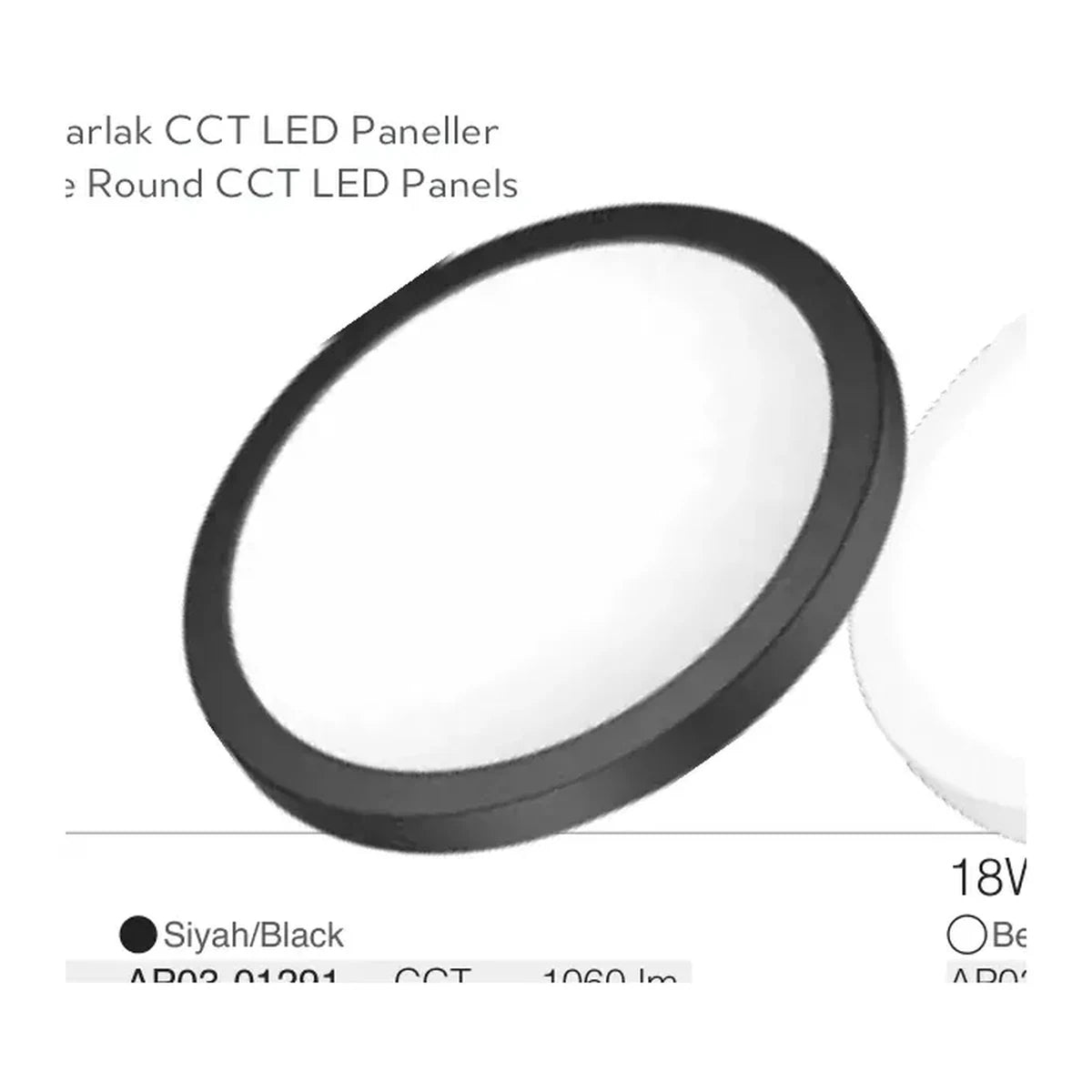 [Teknik çizim] ACK LED Panel – AP03-02490 teknik çizim