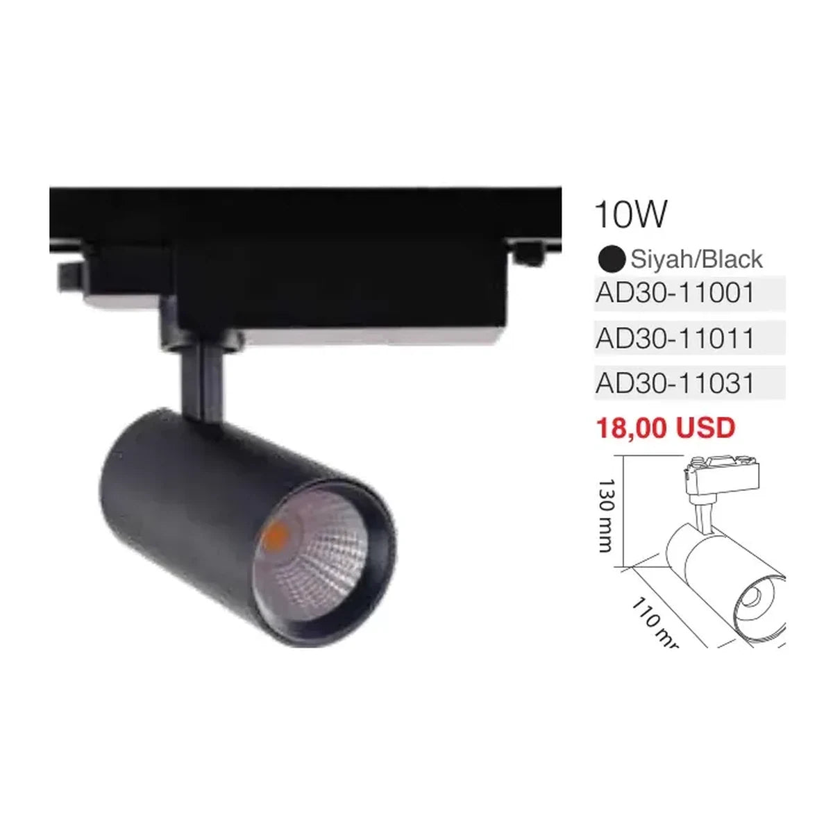 ACK Ray Armatürü – AD30-01501 ürün görseli