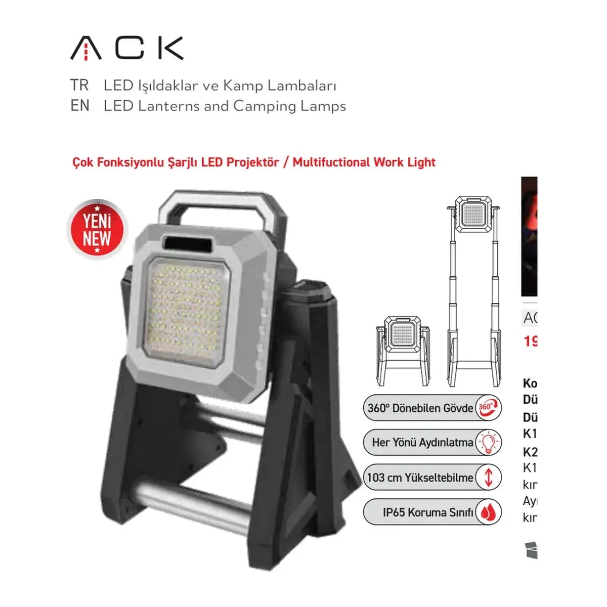 ACK max. of use on 7500 – AC04-00130 ürün görseli