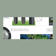 ACK AT25-00301 Bahçe Armatürü Aluminum LED Lawn Luminaire 10W