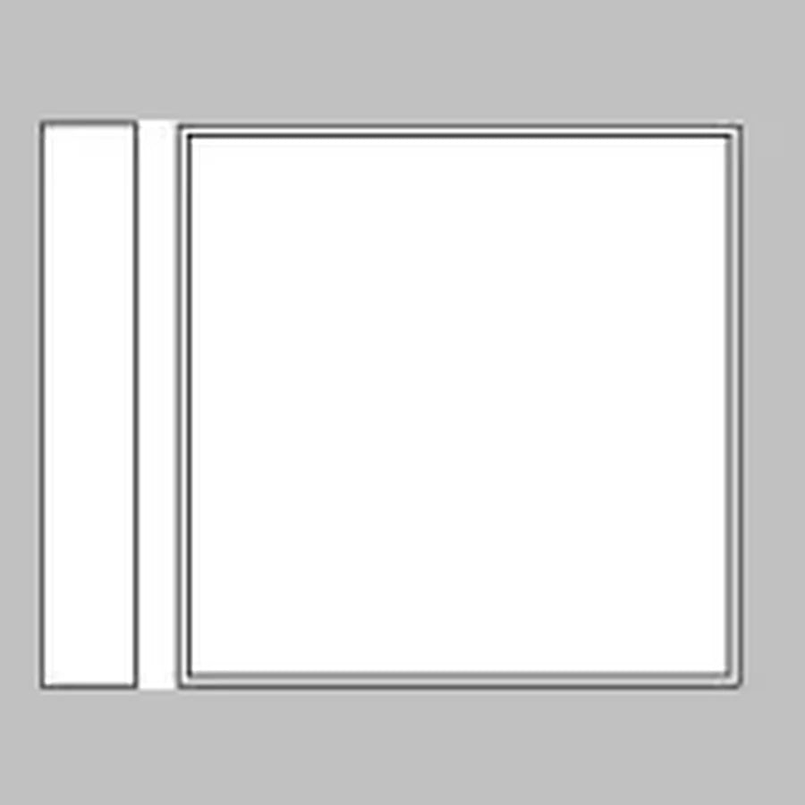 [Ölçü çizimi] ACK LED Panel – AP06-03610 ölçü çizimi