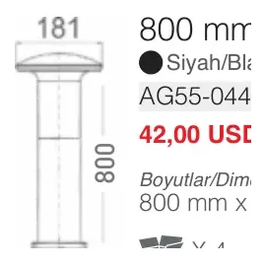 ACK Bahçe Armatürü – AG55-04421 ürün görseli