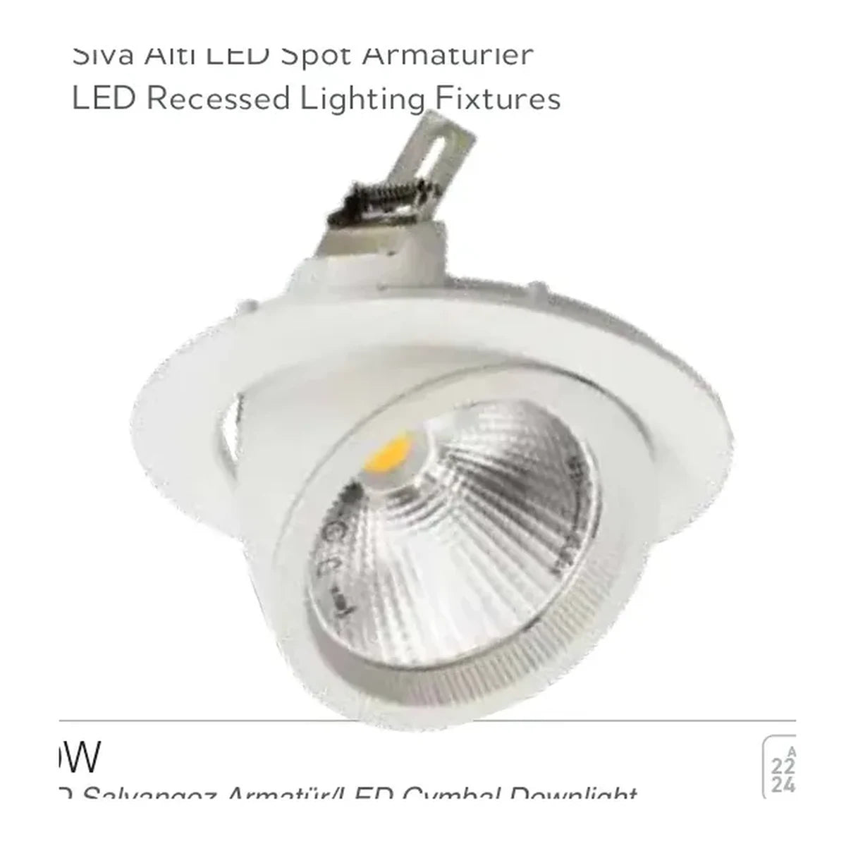 ACK Downlight – AD36-00400 ürün görseli