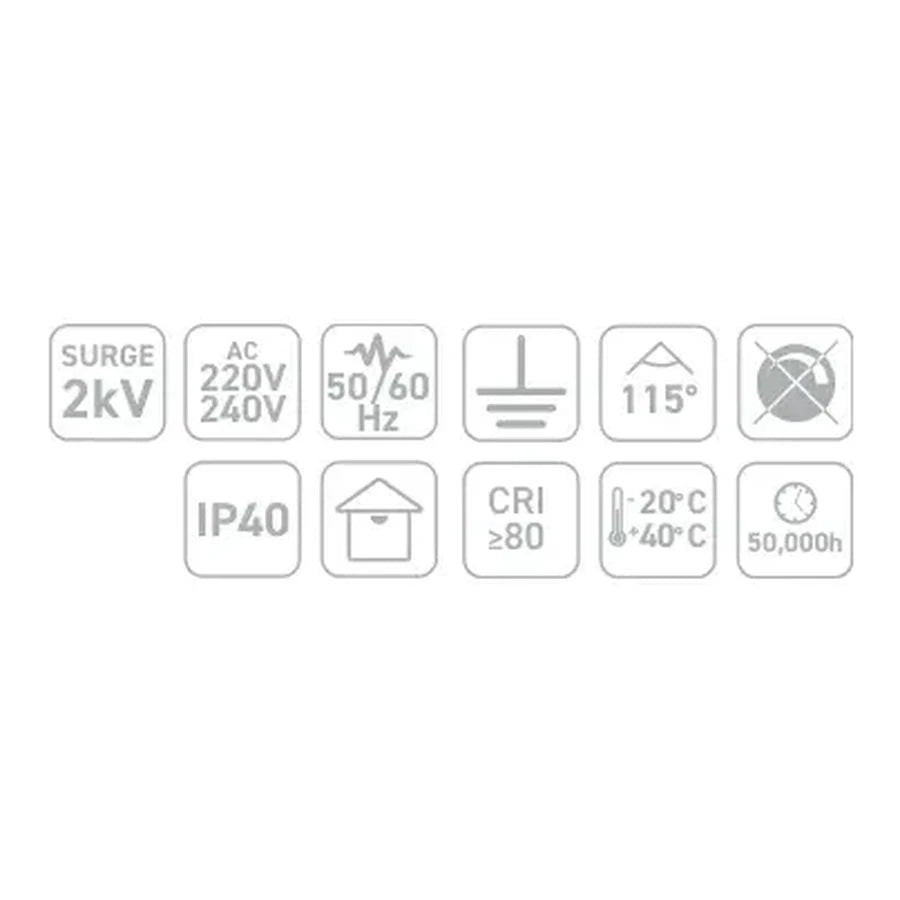 [Teknik çizim] ACK Lineer/Bant Armatür – AL01-11201 teknik çizim