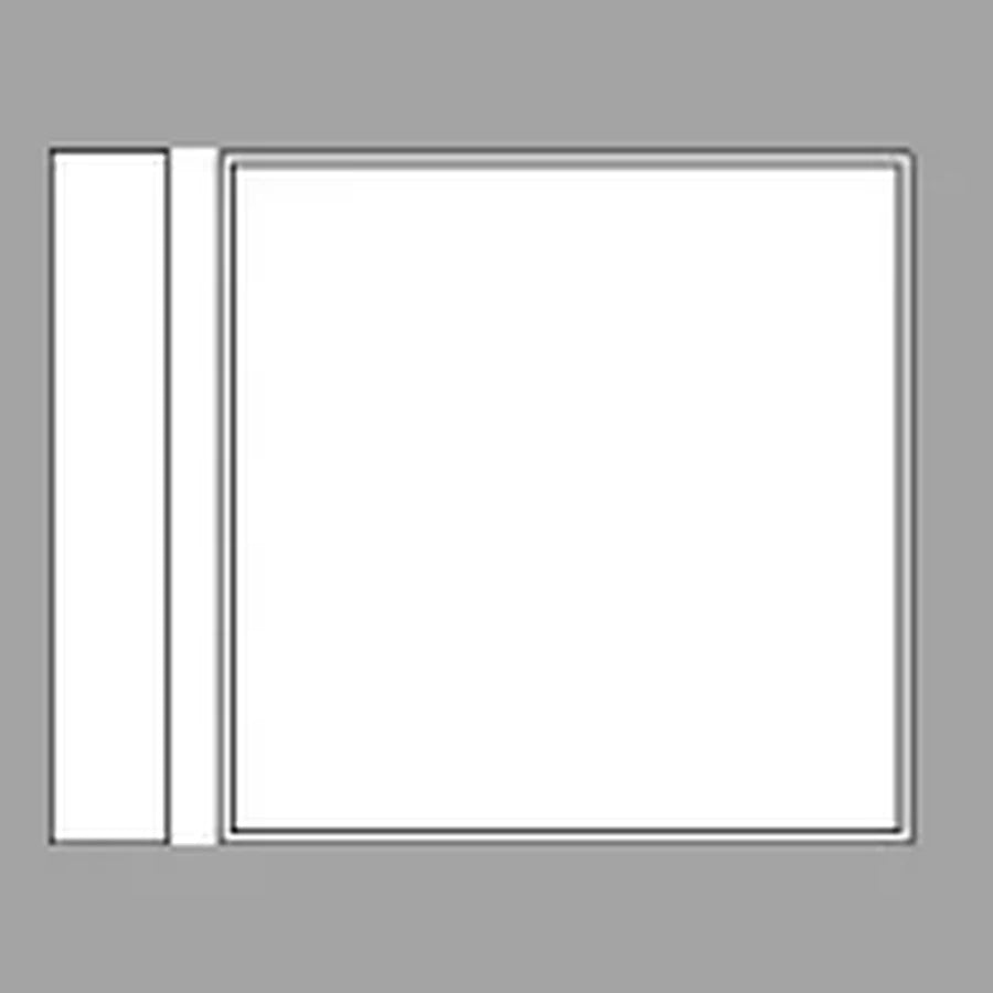 [Ölçü çizimi] ACK LED Panel – AP04-01890 ölçü çizimi